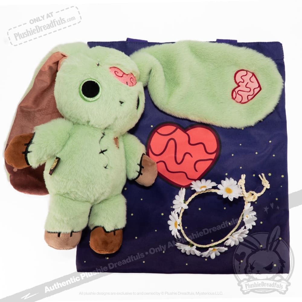 Plushie Dreadfuls - Compost Zombie Rabbit - Plush Stuffed Animal toy