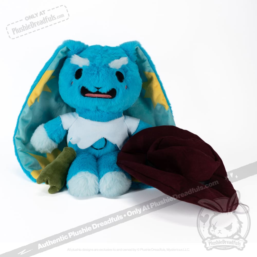 Plushie Dreadfuls - Crashing Out Cowbun Rabbit - Plush Stuffed Animal toy