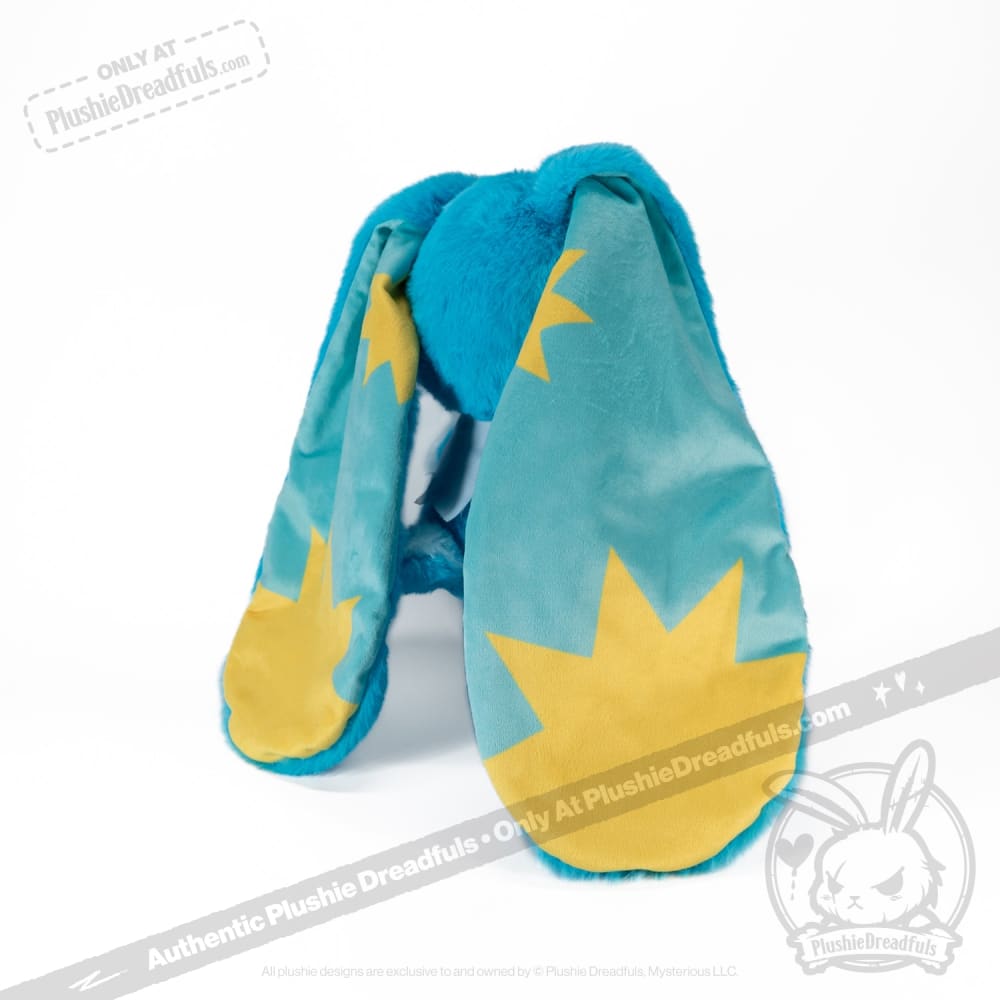 Plushie Dreadfuls - Crashing Out Cowbun Rabbit - Plush Stuffed Animal toy