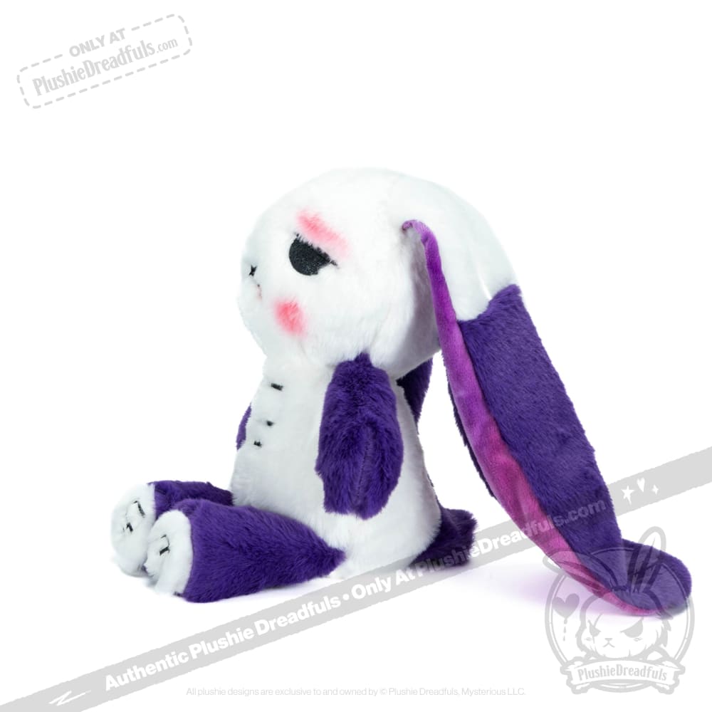 Plushie Dreadfuls - Crohns Disease Rabbit - Plush Stuffed Animal - Mysterious