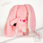 Plushie Dreadfuls - Cushing's Syndrome Bunny - Plush Stuffed Animal - Mysterious