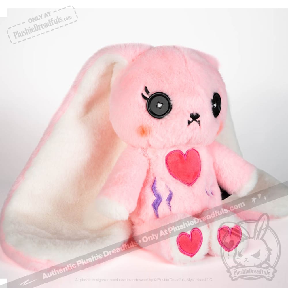 Plushie Dreadfuls - Cushing's Syndrome Bunny - Plush Stuffed Animal - Mysterious