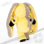 Plushie Dreadfuls - Deafness Rabbit - Plush Stuffed Animal - Mysterious