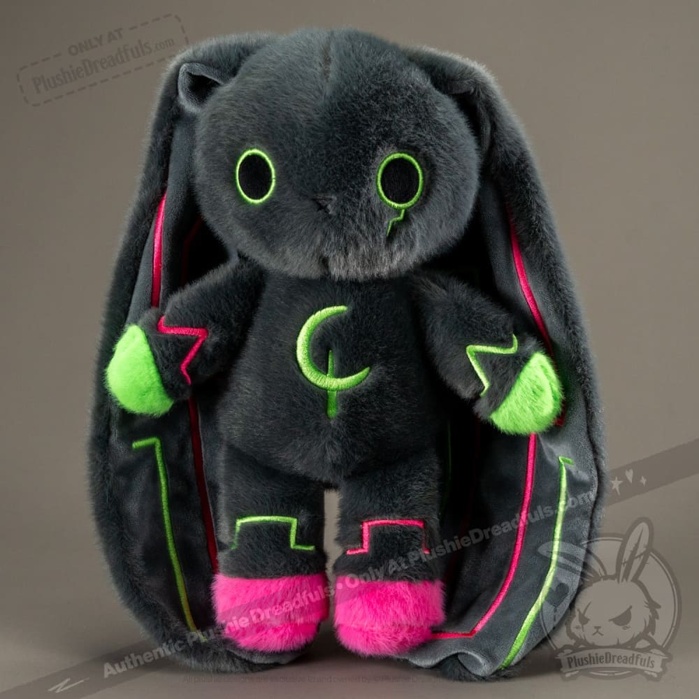 Plushie Dreadfuls - Depersonalization-Derealization Disorder (Dpdr) Rabbit Plush Stuffed Animal Toy