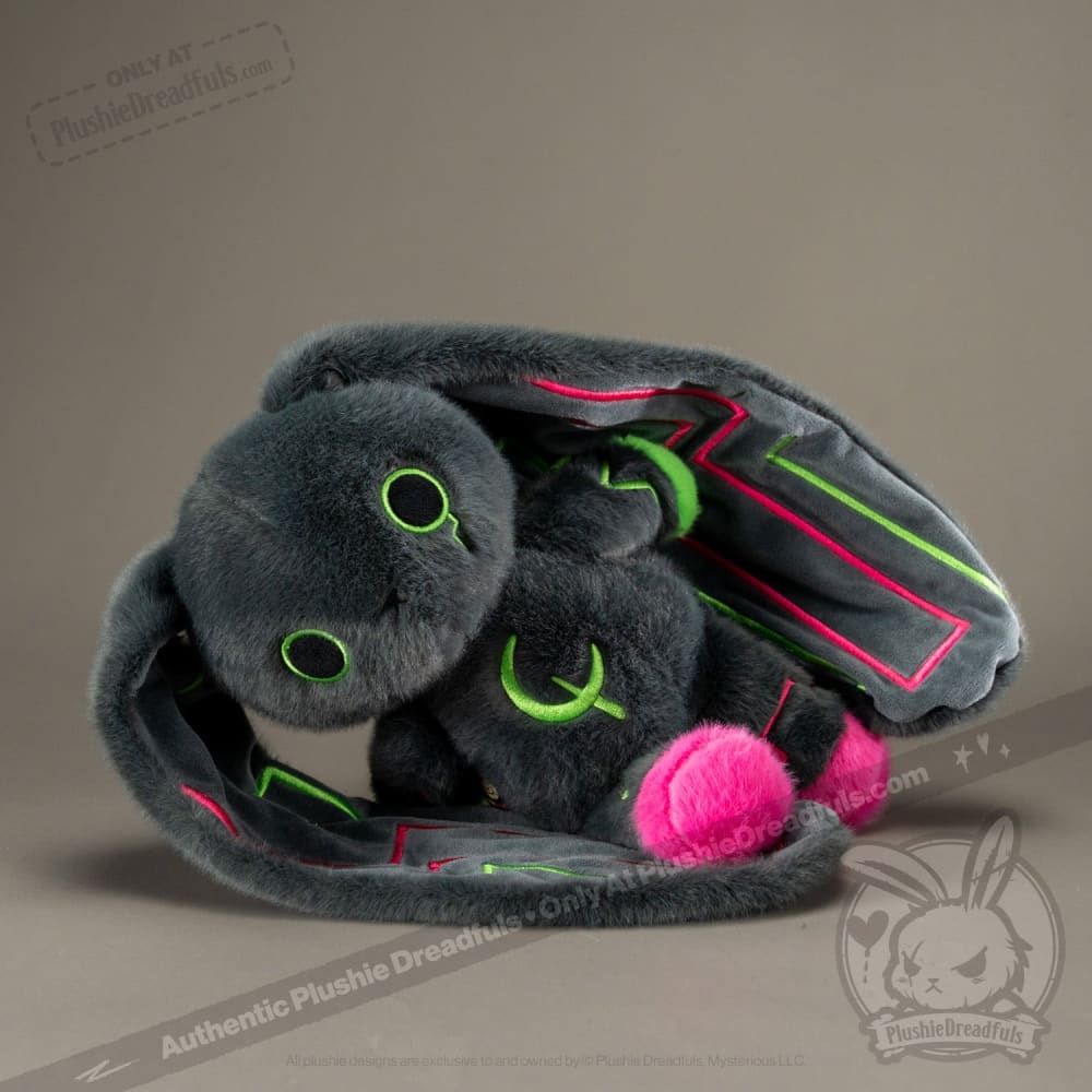 Plushie Dreadfuls - Depersonalization-Derealization Disorder (Dpdr) Rabbit Plush Stuffed Animal Toy
