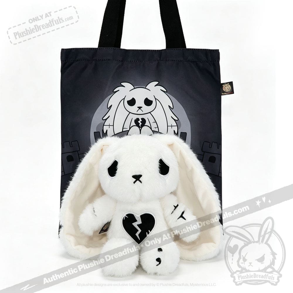 Plushie Dreadfuls - Depression Rabbit Snow White LE- Plush Stuffed Animal - toy