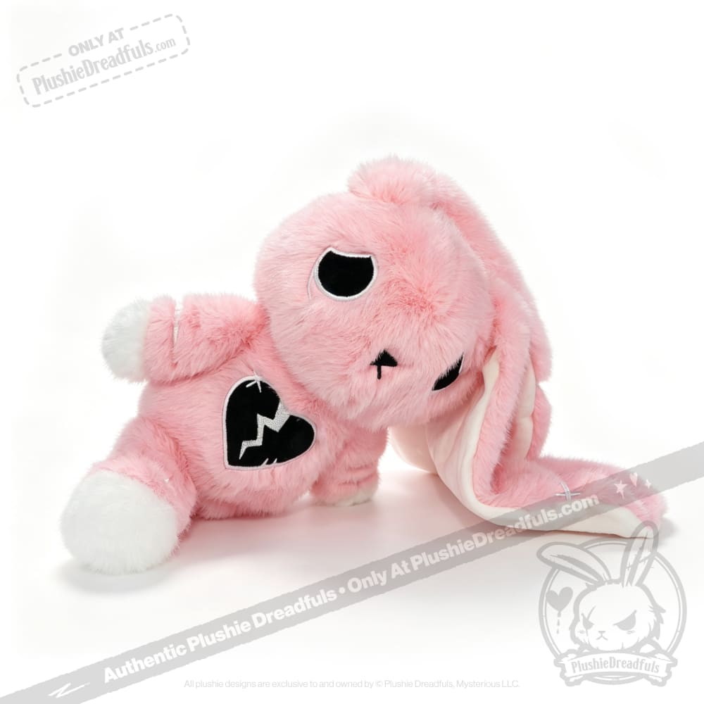 Plushie Dreadfuls - Depression Rabbit V2 Pink LE- Plush Stuffed Animal - toy