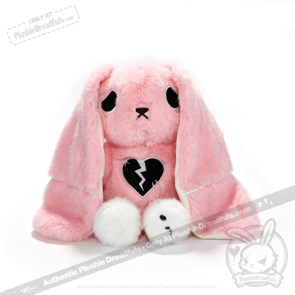Plushie Dreadfuls - Depression Rabbit V2 Pink LE- Plush Stuffed Animal - toy