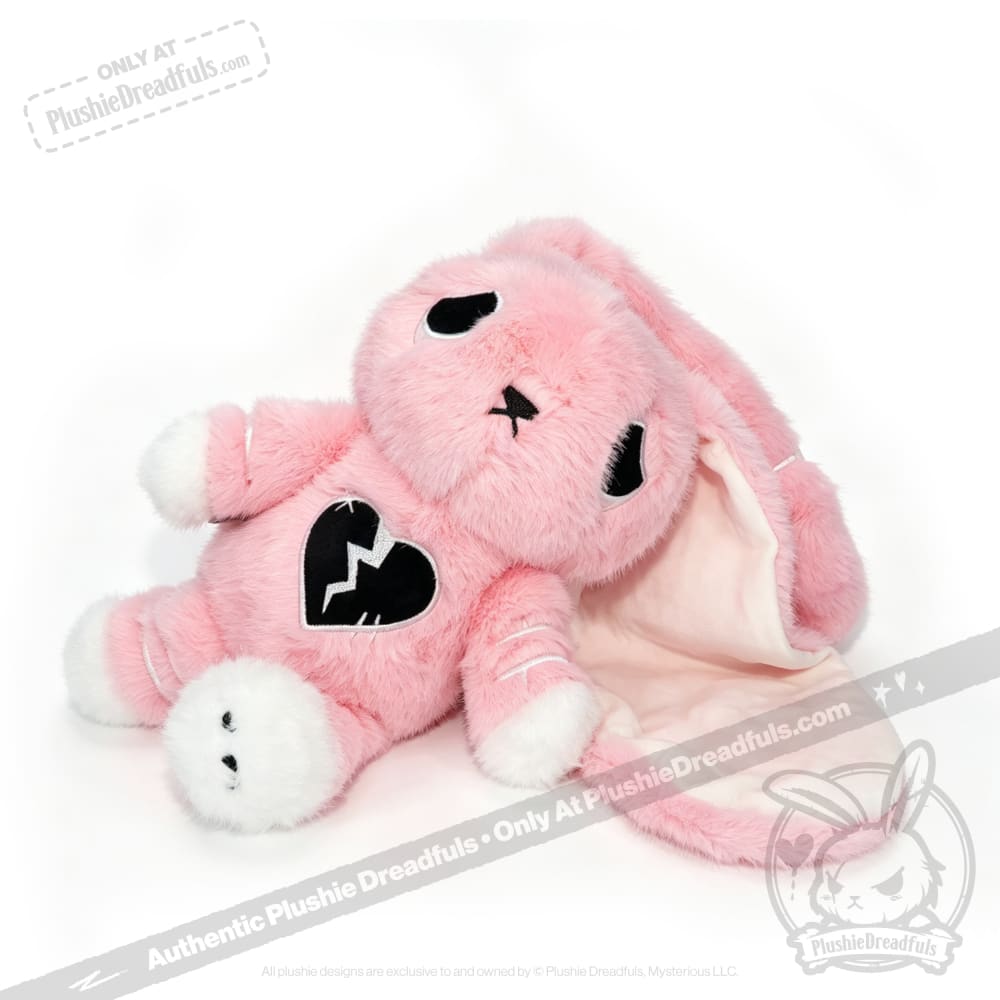 Plushie Dreadfuls - Depression Rabbit V2 Pink LE- Plush Stuffed Animal - toy