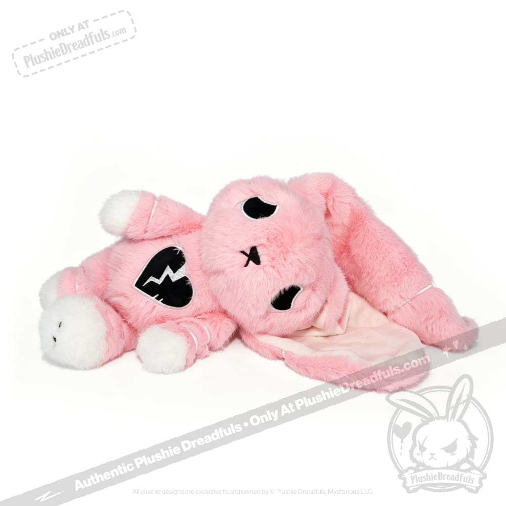 Plushie Dreadfuls - Depression Rabbit V2 Pink LE- Plush Stuffed Animal - toy