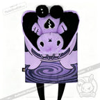 Depression Rabbit V2 Purple Black - Plush Stuffed Animal - toy