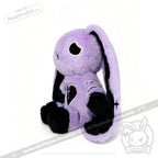 Depression Rabbit V2 Purple Black - Plush Stuffed Animal - toy