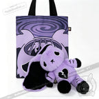 Depression Rabbit V2 Purple Black - Plush Stuffed Animal - toy