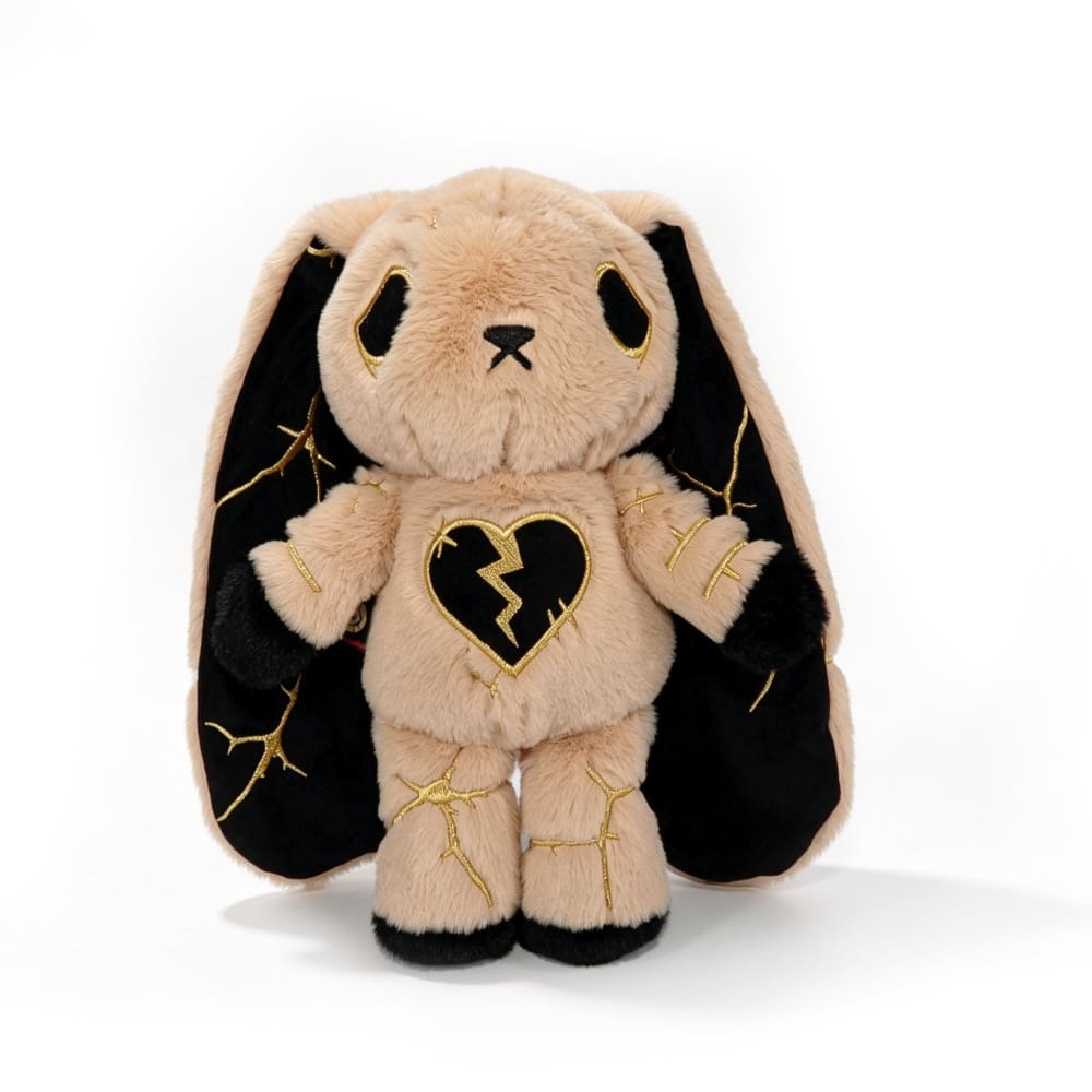 Depression Rabbit V2 Toasted Marshmallow Kintsugi LE- Plush Stuffed Animal - toy