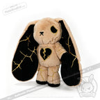 Depression Rabbit V2 Toasted Marshmallow Kintsugi LE- Plush Stuffed Animal - toy