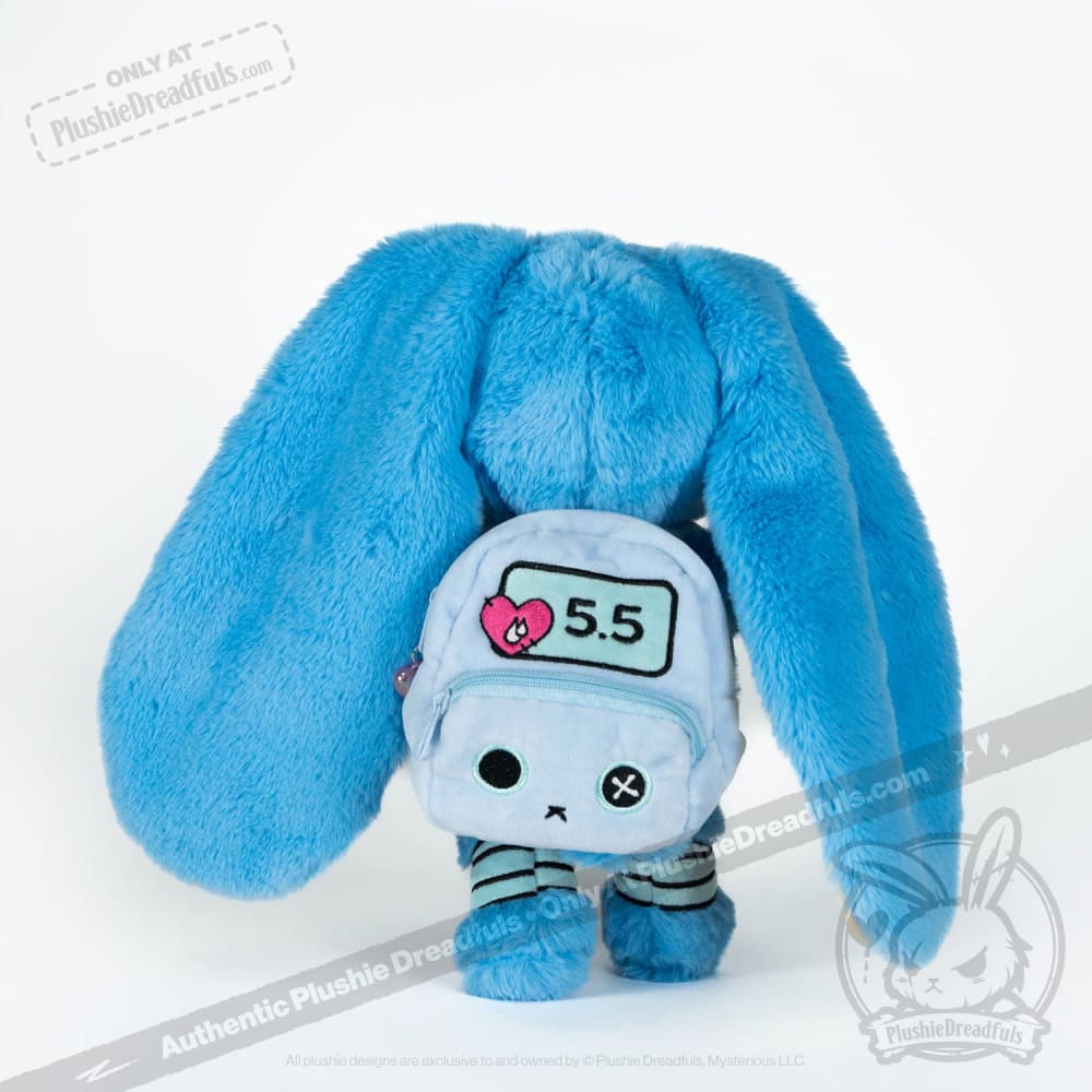 Plushie Dreadfuls - Diabetes Warrior Bunny - Plush Stuffed Animal - Mysterious