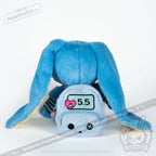 Plushie Dreadfuls - Diabetes Warrior Bunny - Plush Stuffed Animal - Mysterious