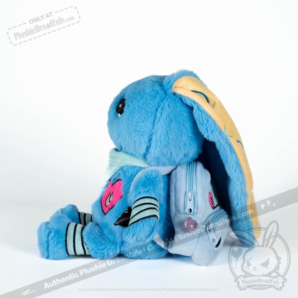 Plushie Dreadfuls - Diabetes Warrior Bunny - Plush Stuffed Animal - Mysterious