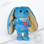 Plushie Dreadfuls - Diabetes Warrior Bunny - Plush Stuffed Animal - Mysterious