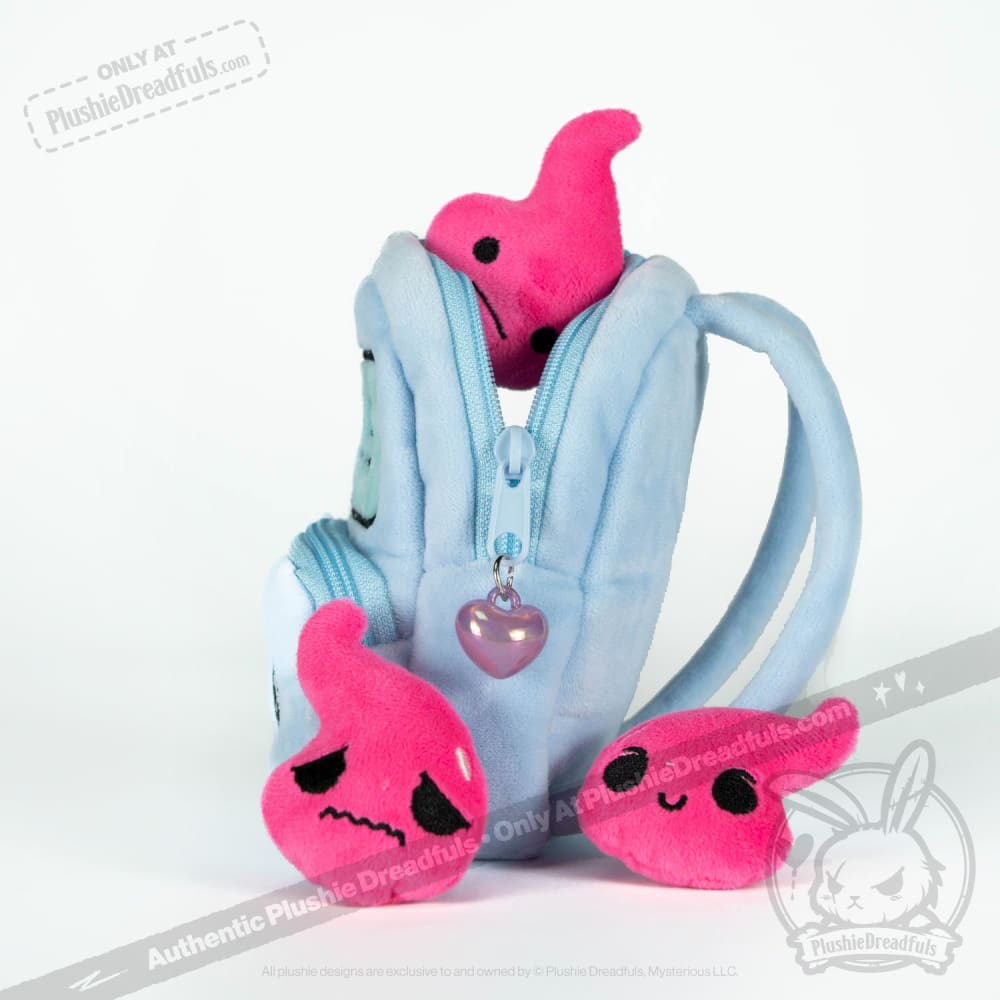 Plushie Dreadfuls - Diabetes Warrior Bunny - Plush Stuffed Animal - Mysterious