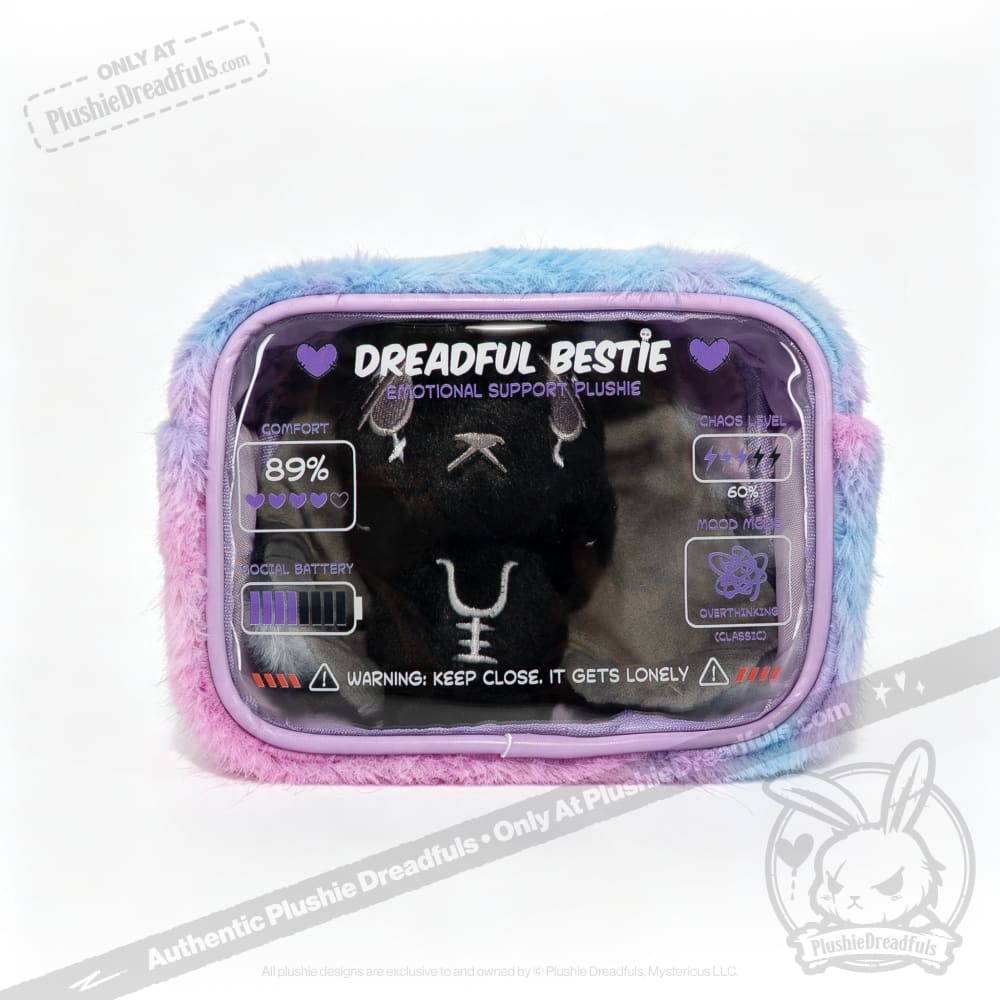 Dreadful Bestie Incubator Plush Display Pouch - zip pouch