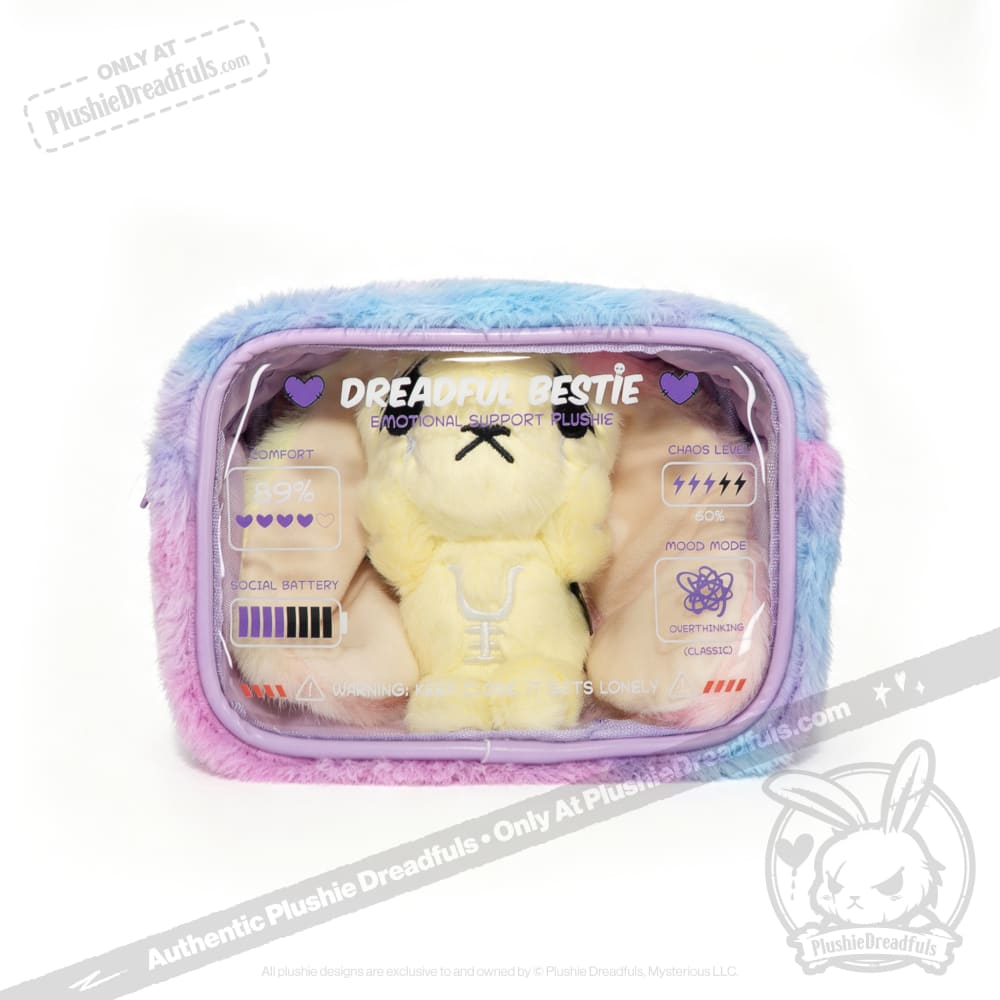 Dreadful Bestie Incubator Plush Display Pouch - zip pouch