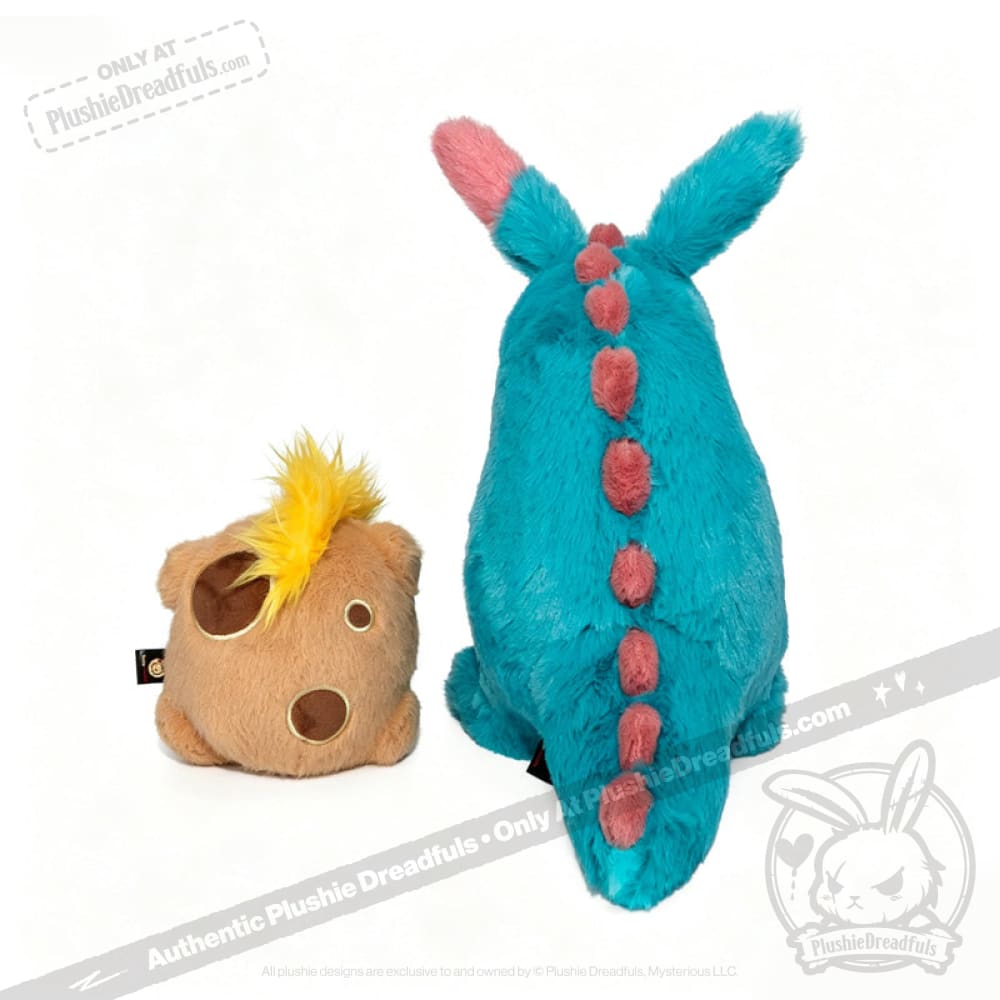 Plushie Dreadfuls - Dreadful Dinosaur - Stuffed Plush Animal - plush