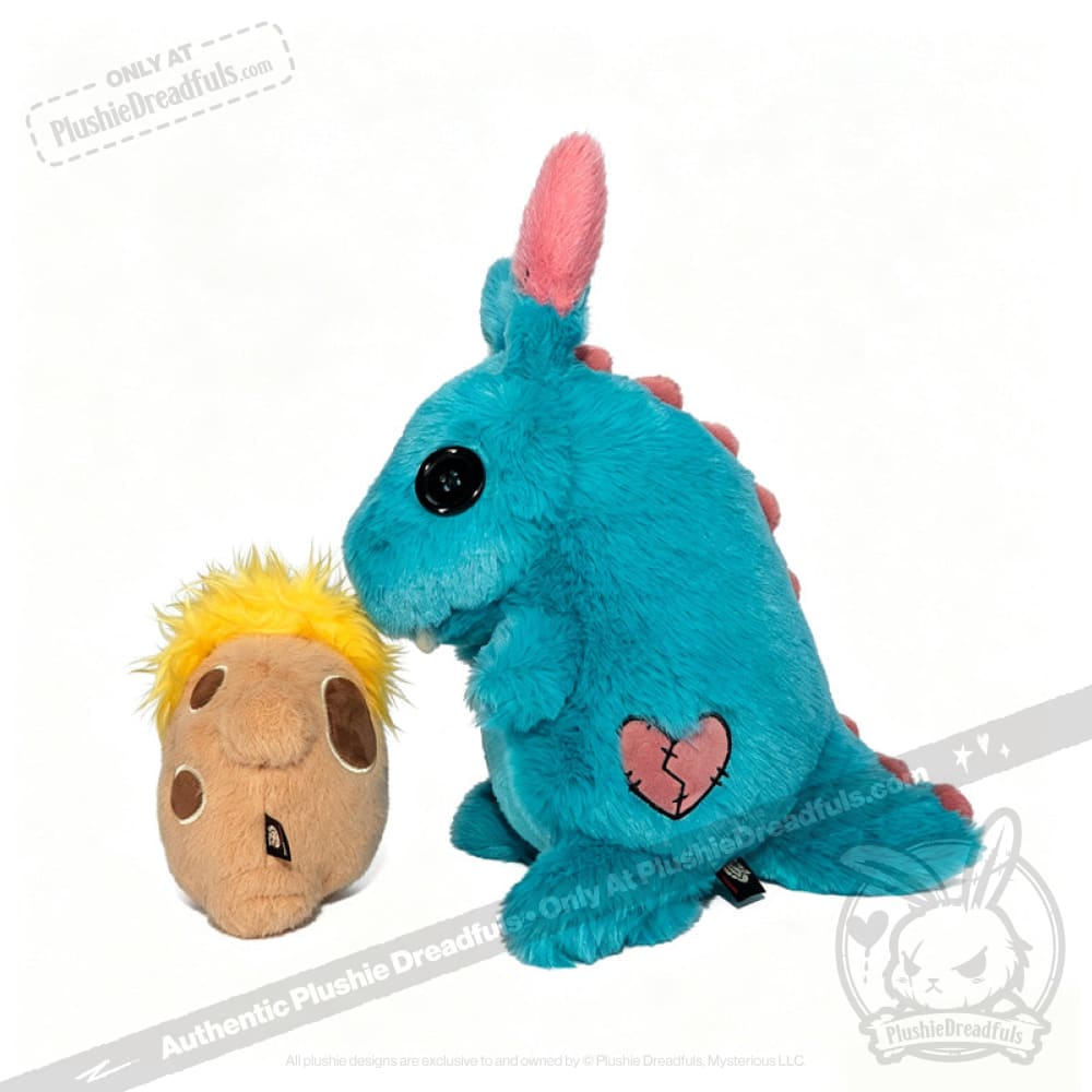 Plushie Dreadfuls - Dreadful Dinosaur - Stuffed Plush Animal - plush