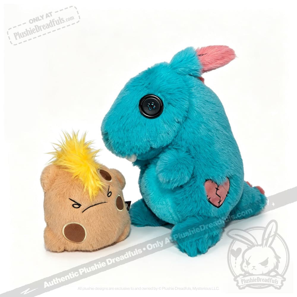 Plushie Dreadfuls - Dreadful Dinosaur - Stuffed Plush Animal - plush