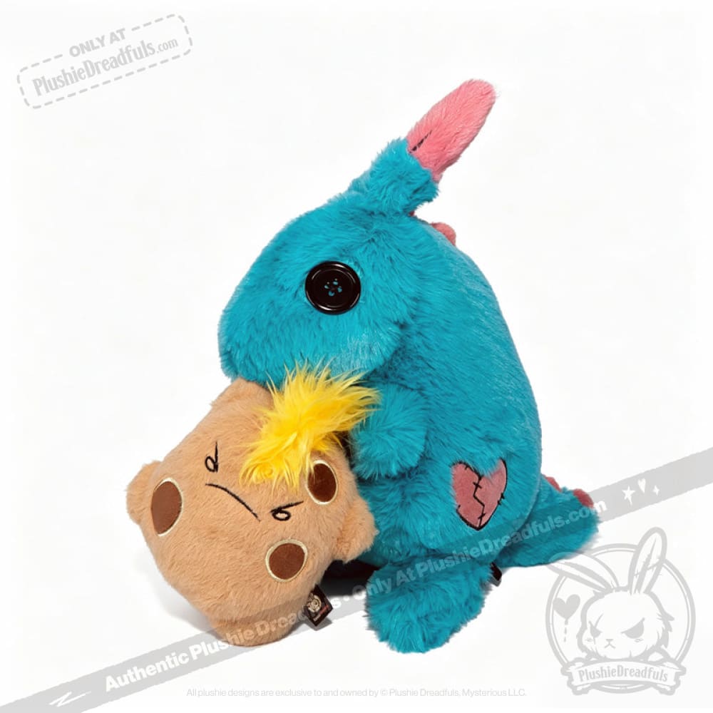 Plushie Dreadfuls - Dreadful Dinosaur - Stuffed Plush Animal - plush