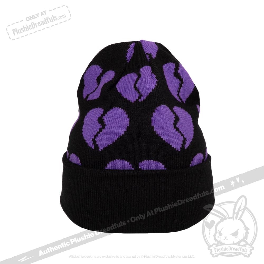 Dreadfully Reversible Beanie - Heartbreak hat