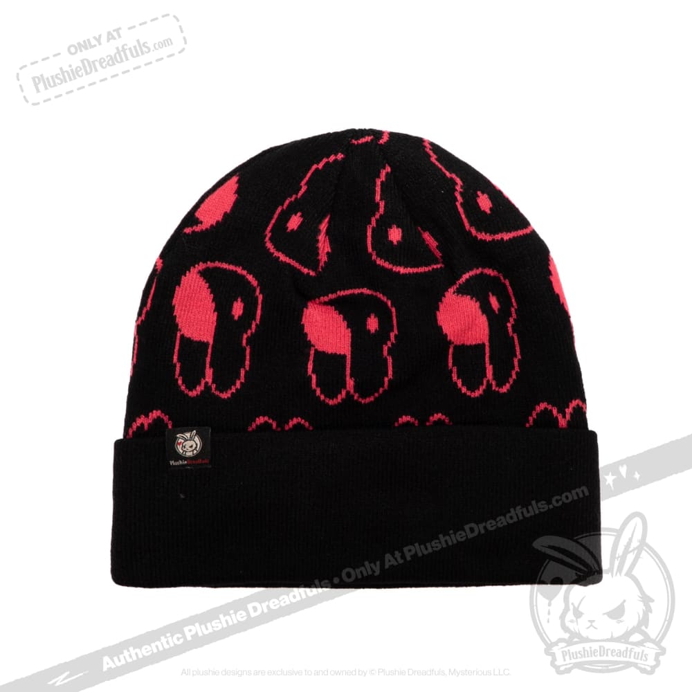 Dreadfully Reversible Beanie - Love Rabbit hat