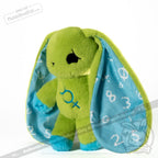 Plushie Dreadfuls - Dyscalculia Rabbit Plush Stuffed Animal Plush