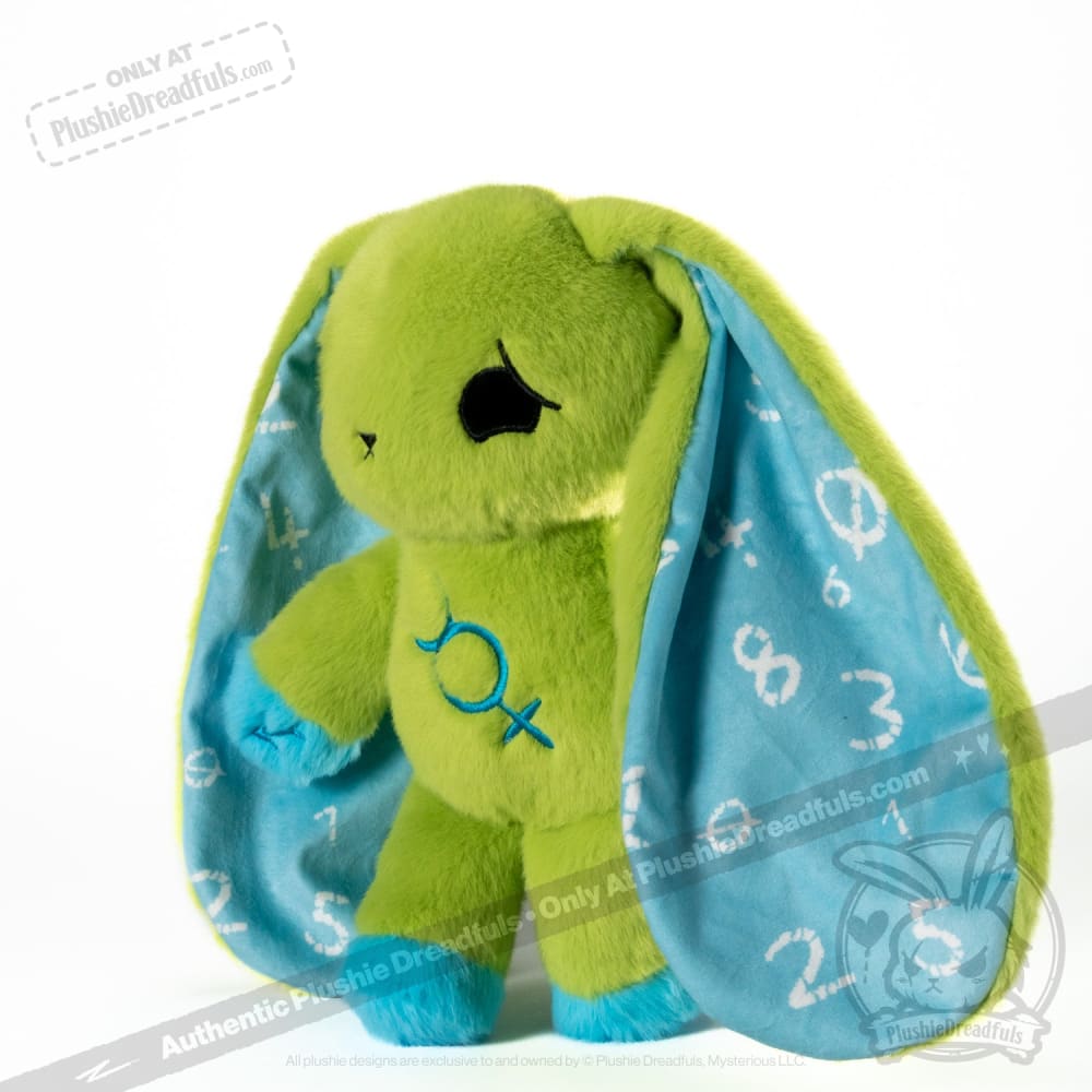 Plushie Dreadfuls - Dyscalculia Rabbit Plush Stuffed Animal Plush