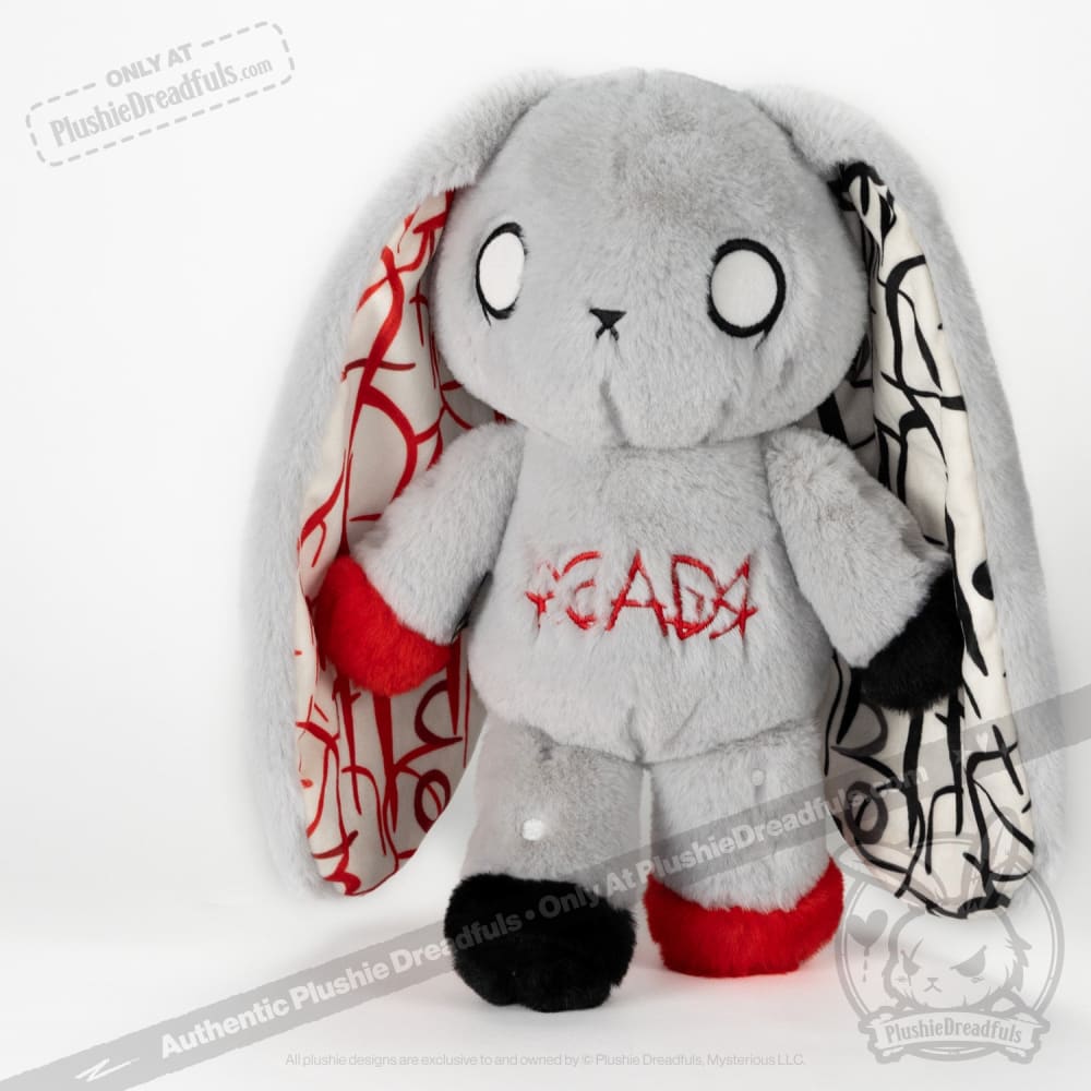 Plushie Dreadfuls - Dyslexia Rabbit Plush Stuffed Animal Plush