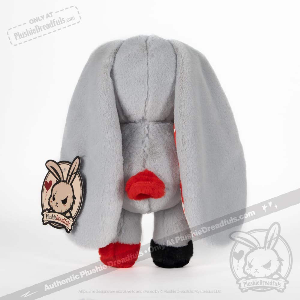 Plushie Dreadfuls - Dyslexia Rabbit Plush Stuffed Animal Plush