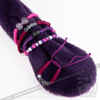 Plushie Dreadfuls - Electric Love Rabbit Stacking Friendship Bracelet Bracelet