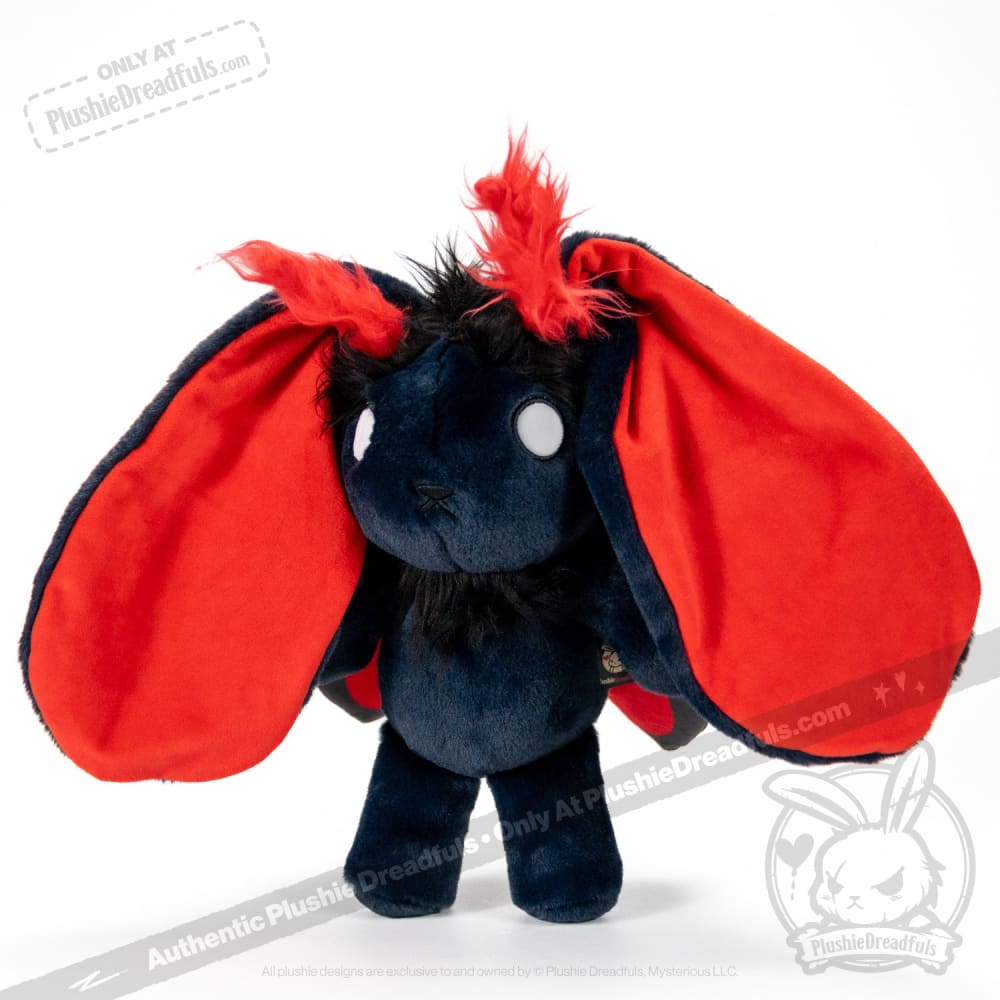 Plushie Dreadfuls -Emo Moth Rabbit - Plush Stuffed Animal Plush