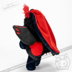 Plushie Dreadfuls -Emo Moth Rabbit - Plush Stuffed Animal Plush