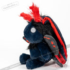 Plushie Dreadfuls -Emo Moth Rabbit - Plush Stuffed Animal Plush