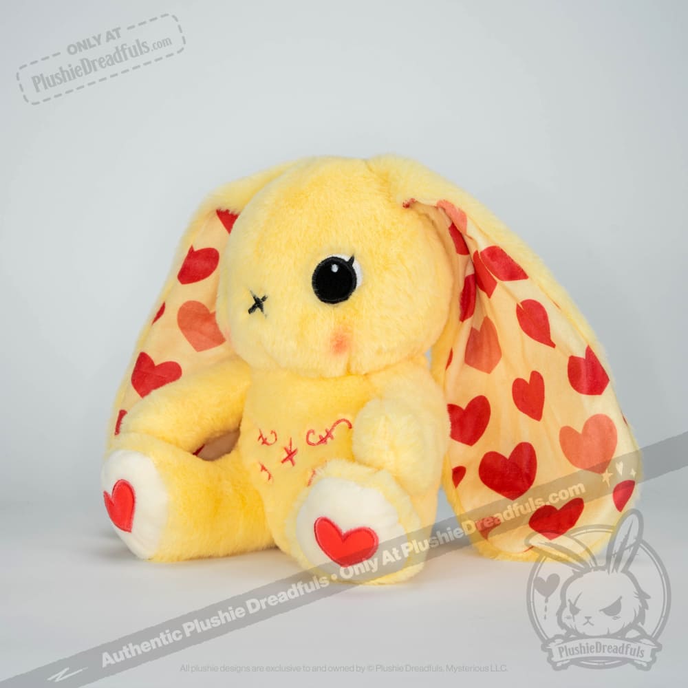 Plushie Dreadfuls - Endometriosis Rabbit - Plush Stuffed Animal - Mysterious