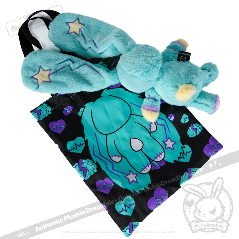 Plushie Dreadfuls - Epilepsy Rabbit - Plush Stuffed Animal - Mysterious