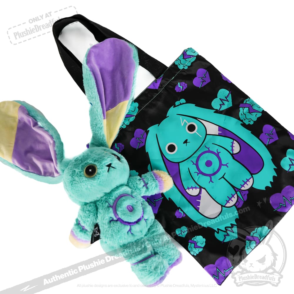 Plushie Dreadfuls - Epilepsy Rabbit - Plush Stuffed Animal - Mysterious