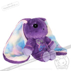 Plushie Dreadfuls - Fibromyalgia Rabbit Plush Stuffed Animal Plush