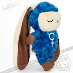 Plushie Dreadfuls - Functional Neurological Disorder Rabbit Plush Stuffed Animal Toy