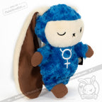 Plushie Dreadfuls - Functional Neurological Disorder Rabbit Plush Stuffed Animal Toy