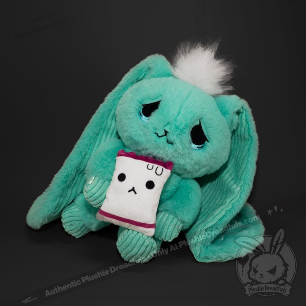 Plushie Dreadfuls - Gastroparesis Rabbit - Plush Stuffed Animal toy