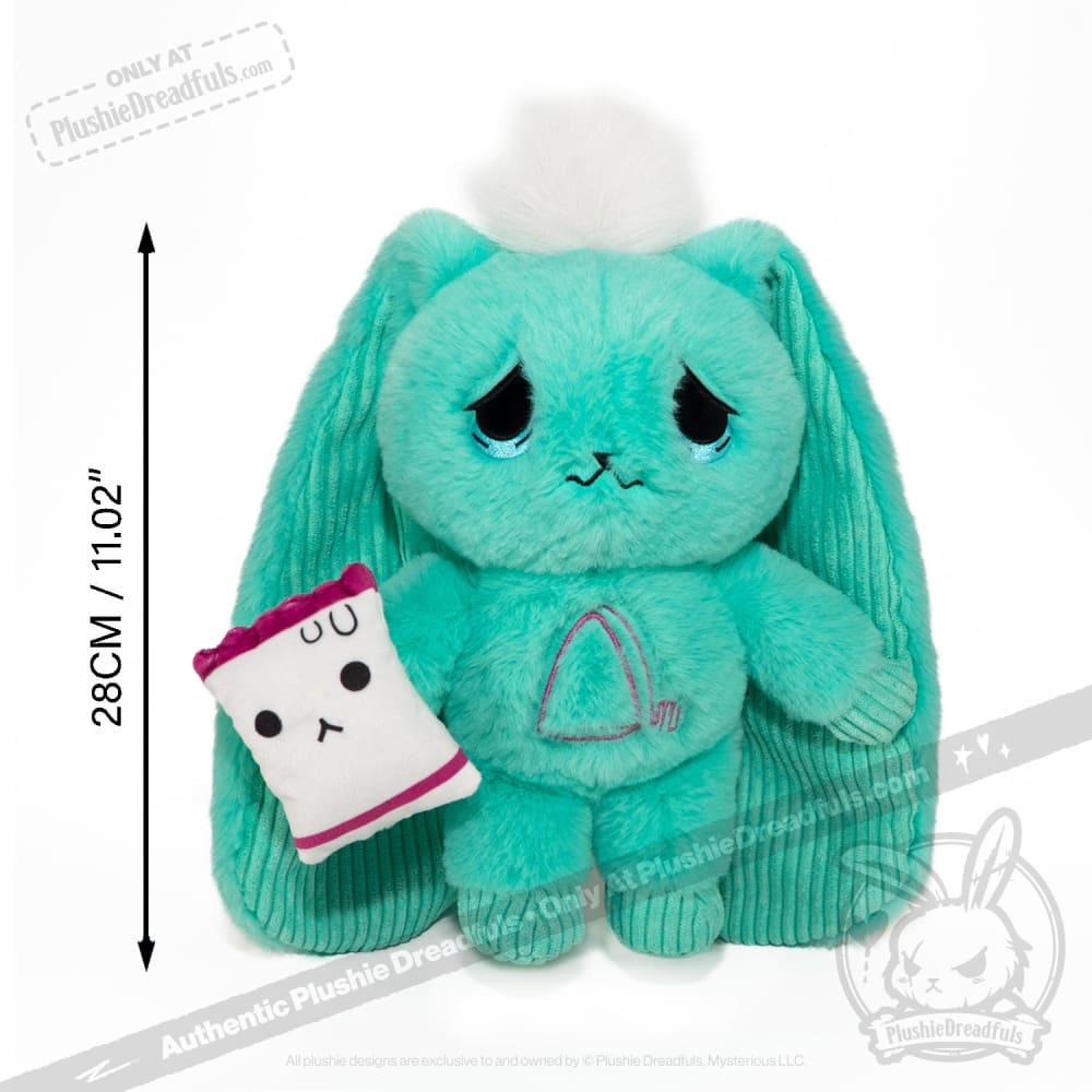 Plushie Dreadfuls - Gastroparesis Rabbit - Plush Stuffed Animal toy