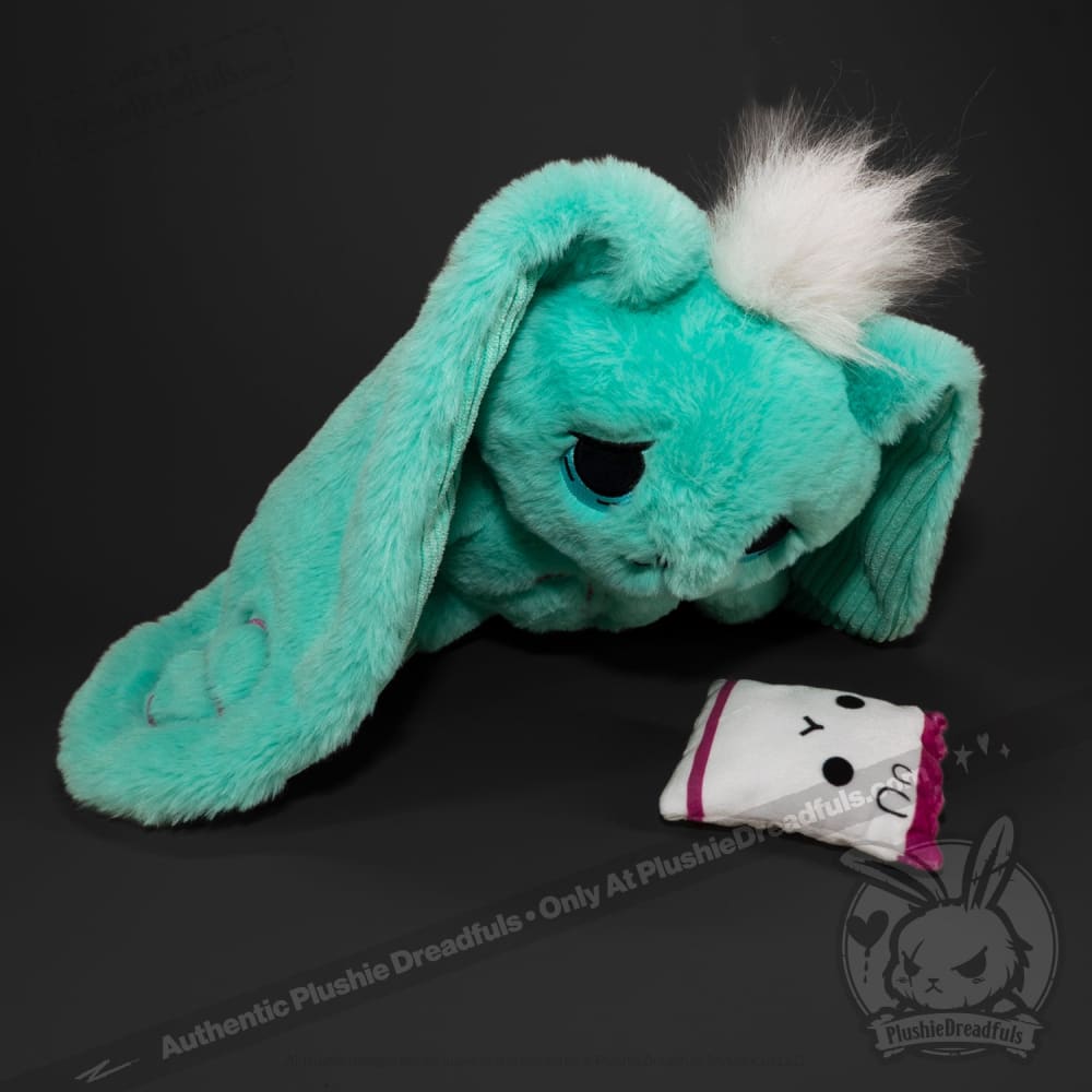 Plushie Dreadfuls - Gastroparesis Rabbit - Plush Stuffed Animal toy