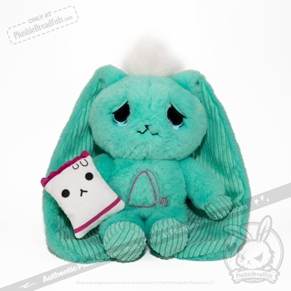 Plushie Dreadfuls - Gastroparesis Rabbit - Plush Stuffed Animal toy